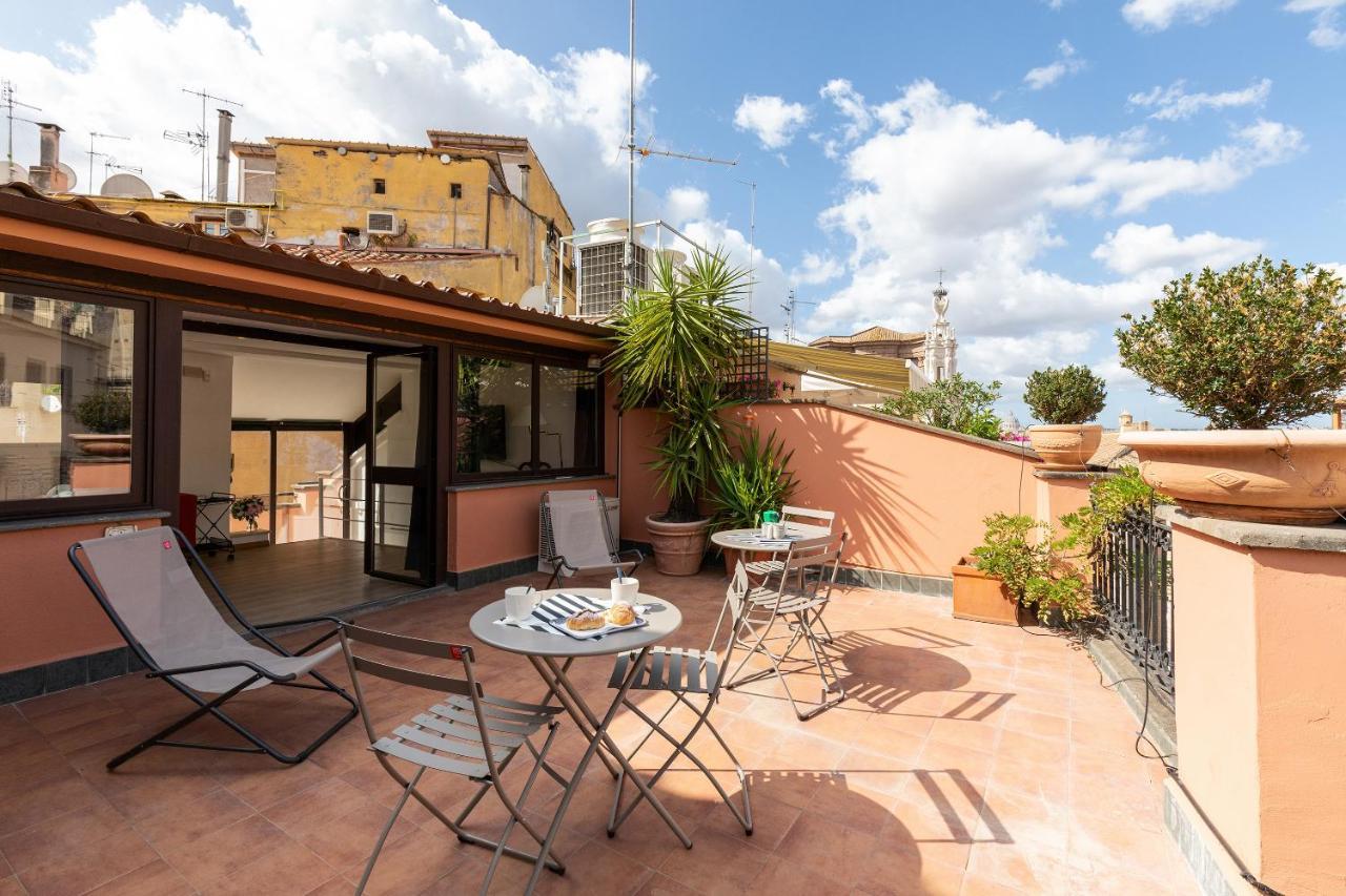 Rome As You Feel - Penthouse Apartment With Terrace On Spanish Steps Екстер'єр фото